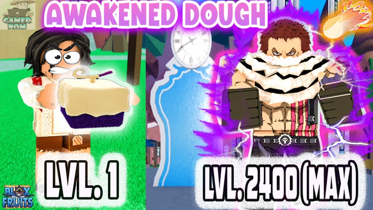 DOUGH AWAKENING OU LEOPARD NA UPDATE 17.3 DO BLOX FRUITS