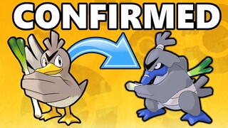 Galarian Farfetch'd CONFIRMED! Pokemon Sword & Shield Analysis