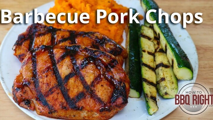 [YouTube BBQ Bro] Grilled Pork Chop + Sweet Potato Mash — Today’s dinner is all about balanced, nutr