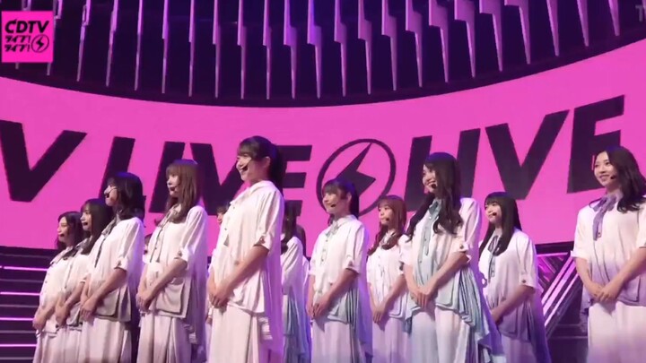 Tteka + Talk - Hinatazaka46 @CDTV LIVE! LIVE! 2021.10.25