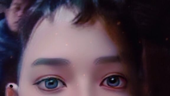 bata... naging anime ang mukha.