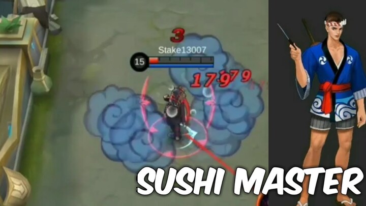 NEW HAYABUSA SKIN[ SUSHI MASTER] SKILL EFFECTS