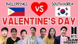 PHILIPPINES vs SOUTH KOREA | Valentine's Day Edition with BTS ALBUM GIVEAWAY