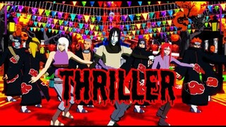 Thriller 【NARUTO MMD】OROCHIMARU*SUIGETSU*KARIN*AKATSUKI