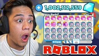 Pet Simulator X - INSTANT ONE BILLION GEMS *scam* - Roblox