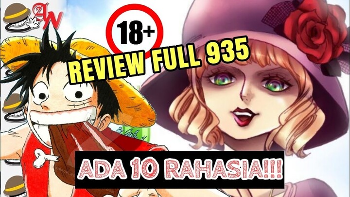 Dia AKAN Menyelamatkan Luffy & Disinilah Letak DISTRIK KENIKMATAN? ( One Piece 935 First React )