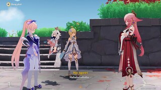 Genshin Impact | Truyền Thuyết Irodori: Hội Giám Định Tiểu Thuyết Và Đại Tướng May Mắn