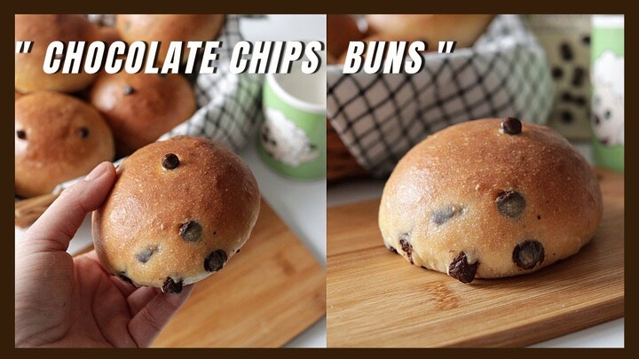 ขนมปังบริยอชช็อคโกแลตชิพ |  เนื้อนุ่ม ฟู  เบา กินแล้วต้องติดใจ |  Brioche Chocolate chips Buns