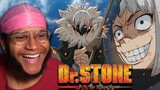THE BIGGEST CLUTCH MOVE!! WE WON?! | Dr. Stone Season 3 Ep. 16-17 REACTION!!