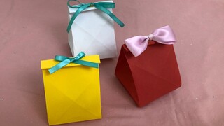 [Blind box, gift box] A gift box that can be made by folding it at any time. It is easy to learn and