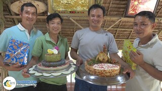 Làm "Bánh Kem Độc Lạ" Mừng Sinh Nhật Anh Hoài & Út Quang | Hội Ngộ Miền Tây - Tập 523