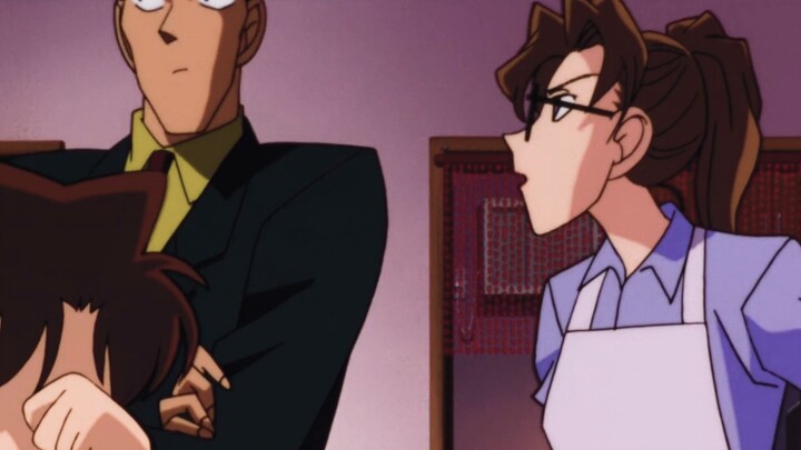 Kogoro separated from his wife to protect her, but the love between them cannot be hidden. It's so s