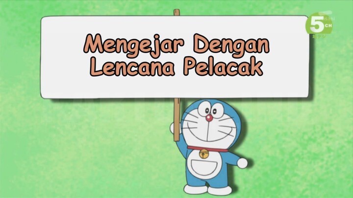 Doraemon Bahasa Indonesia - Mengejar Dengan Lencana Pelacak.