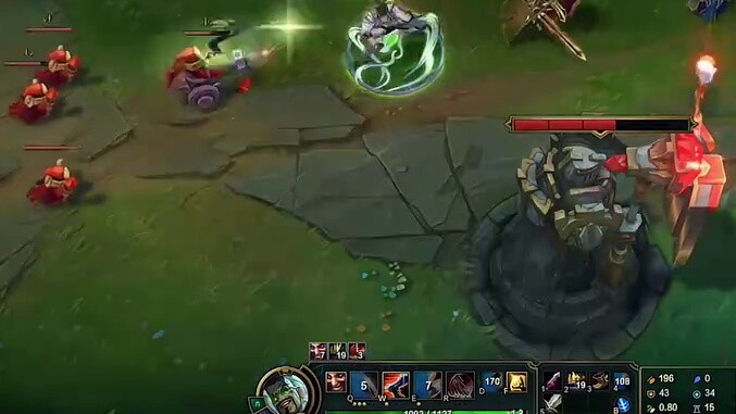 Vincent: I played solo in diamond game, and I got a quad kill in level 1. I was so confused that I b