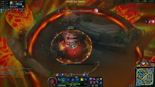 Volibear solo kill orn trên top cực hay #game