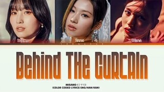 MISAMO BEHIND THE CURTAIN Lyrics (Color Coded Lyrics)