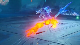 [Genshin Impact] Thằn lằn đôi Sấm sét Vulcan Dính máu