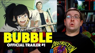 REACTION! Bubble Trailer #1 - Jun Shison Netflix Anime Movie 2022