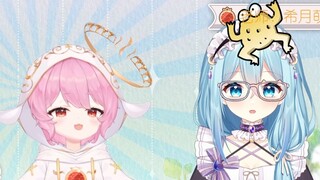 【卡米】你往老师的头上放什么？