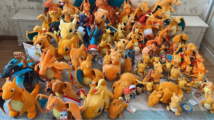 Welcome to the Valley of Charizard Plush! A huge collection of Charizard Plush!