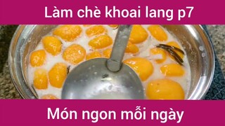 Làm chè khoai lang p7
