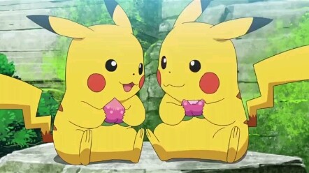 Ash sepertinya juga tidak ingin Pikachu berevolusi~