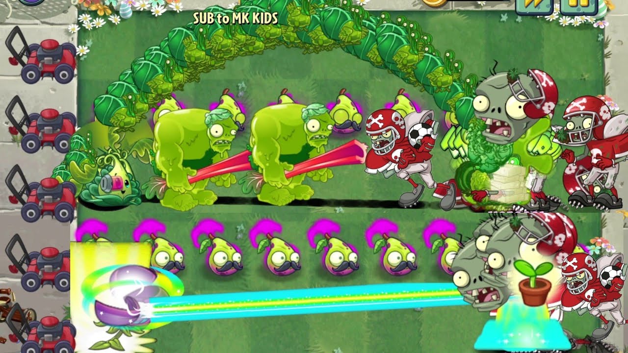 PVZ2 Challenger part 2 | 500 Plants vs 50 All star zombies - MK Kids -  Bilibili