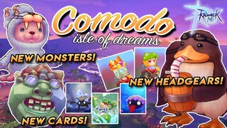 ROM Isle of Dreams: COMODO CITY ~ All New Monsters, Equipment, Cards & Headgears!!