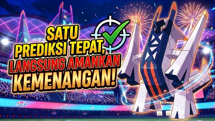 SATU PREDIKSI TEPAT, LANGSUNG AMANKAN KEMENANGAN! - Archaludon Pokemon Champions
