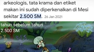 moment ketika tata krama belum ditemukan