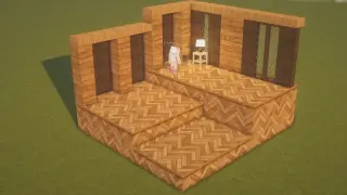 【Minecraft】Fast forward to see the interior