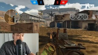 ASMR Gum Chewing & Playing Bullet Force #1 🎮