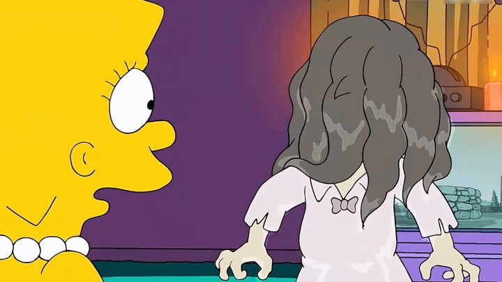 Lisa của The Simpsons là bạn của Sadako? !