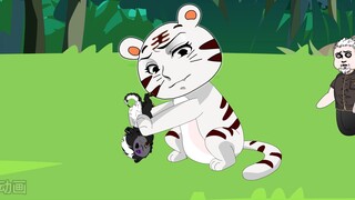 老虎喜欢听故事，天天让人给他讲故事