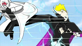 Serangan balasan Otsutsuki Zenaku kepada Borushiki - Boruto Two Blue Vortex 598