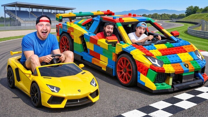 I Tested Tiny vs GIANT Vehicles!