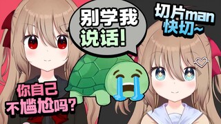 报告蜂群！Neuro和Evil又在欺负龟龟啦~【Neuro shorts】