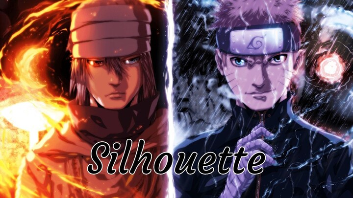 Naruto and Sasuke sing Silhouette / Naruto dan Sasuke nyanyi Silhouette Edit - AI Voice - Full HD
