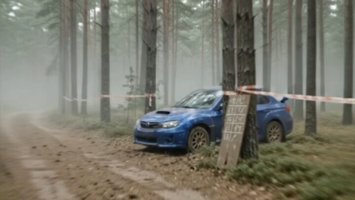 Found a Subaru STI Abandoned on a Real Rally Stage