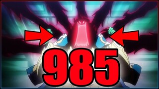 WOW... THAT REALLY JUST HAPPENED?! - One Piece Chapter 985