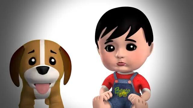 Bento e Totó -  Funk do Patinho (Desenho Infantil)