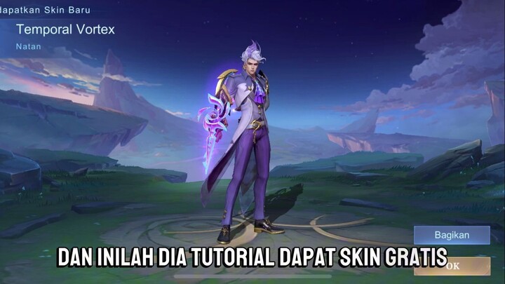 Tutorial dapat skin gratis MLBB, Wow sangat cocok untuk kaum gratisan