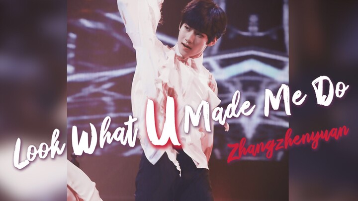 【台风蜕变之战】张真源 Look What You Made Me Do 舞蹈focus（朗月）