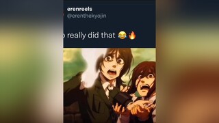 Porco 😂 attackontitanseason4 aot eren erenyeager levi leviackerman mikasa mikasaackerman armin jean