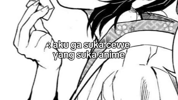 Cewek suka anime 😋