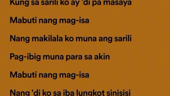 song lyrics