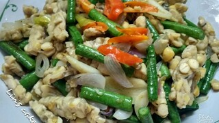 TUMIS TEMPE KACANG PANJANG PEDAS, MASAKAN SIMPLE DAN PRAKTIS, ENAK MANTUL COCOK UTK MENU SAHUR