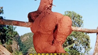 A man was made into a beggar's chicken by the African natives because he stole an ivory tusk.