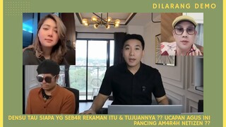 Densu tau siapa yang sebar rekaman itu