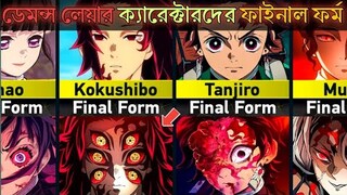 Final Form of Demon Slayer Characters
